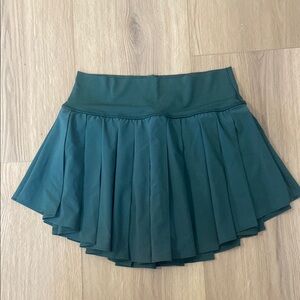 Offline by Aerie Dark Green Pleated Skirt